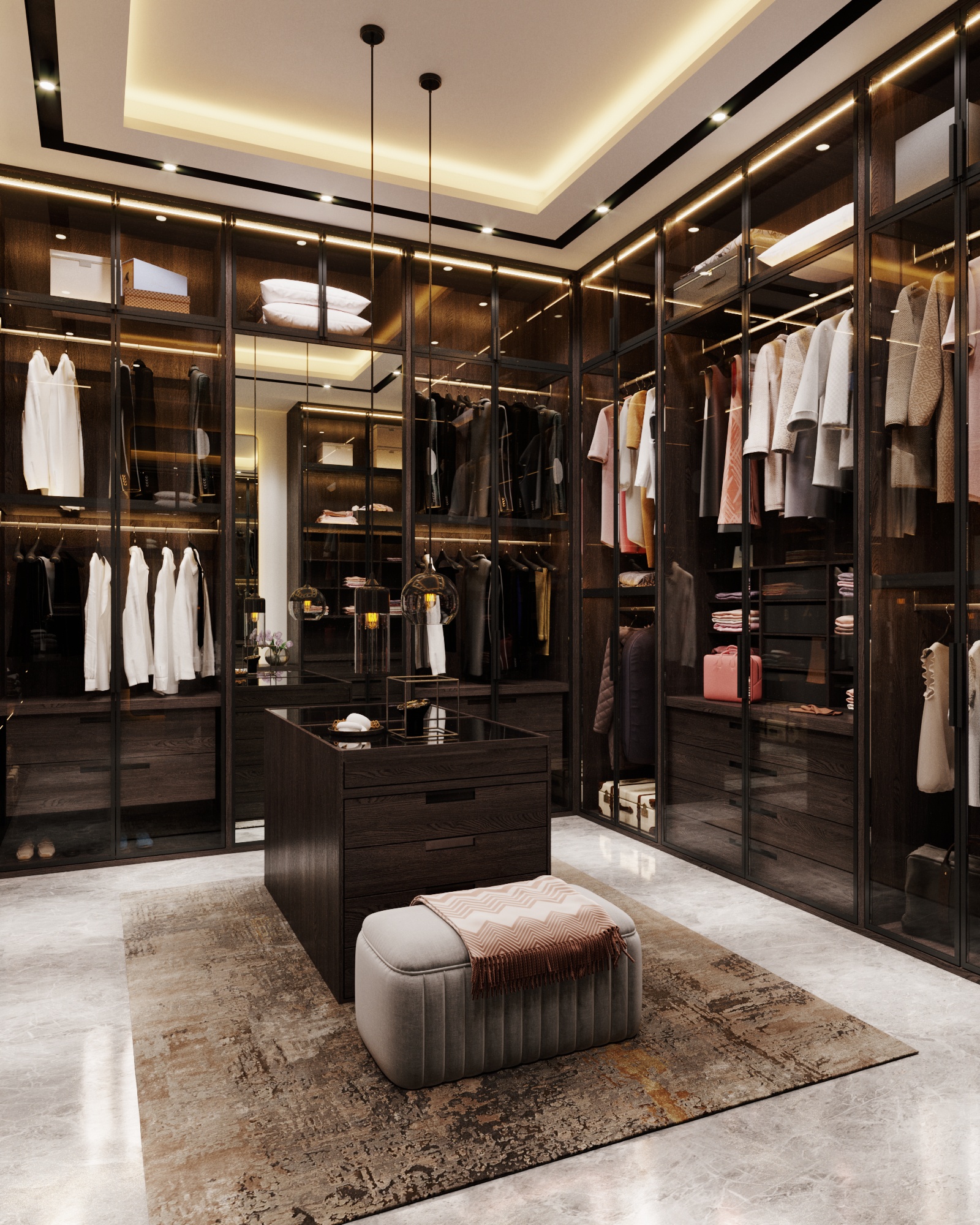 Glowing Wardrobe